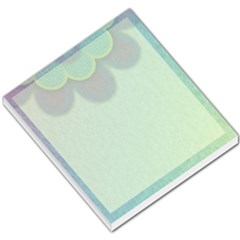 Blue Green Purple Flower - Small Memo Pads