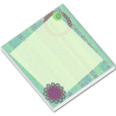 Blue Flower Memo - Small Memo Pads