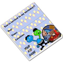 My birthday - MEMOPAD - Small Memo Pads