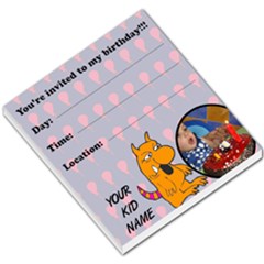 My birthday  -  MEMOPAD - Small Memo Pads