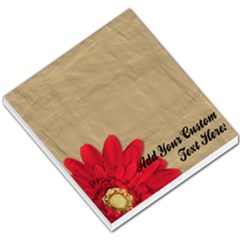 Red Daisy Memo Pad - Small Memo Pads