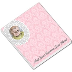 Pink Lace Photo Memo Pad - Small Memo Pads Pink Lace Photo Memo Pad - Small Memo Pads