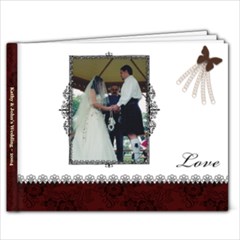 Kathy & John s Wedding Book - 9x7 Photo Book (20 pages)
