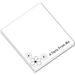 Simple Floral Memopad