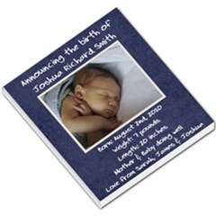 Birth Announcement - Memopad - Small Memo Pads