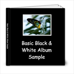 Basic Black & White Sample Album