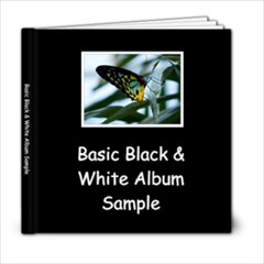 Basic Black & White Sample Album - 6x6 Photo Book (20 pages) Basic Black & White Sample Album - 6x6 Photo Book (20 pages)