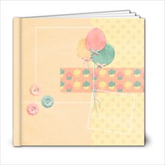 6x6 Birthday Album - template - 6x6 Photo Book (20 pages)