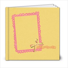 6x6 Cutiepatootie Album - template - 6x6 Photo Book (20 pages)
