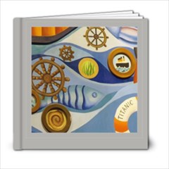 6 X 6 Classic Grey Frameless Coffee Table Book