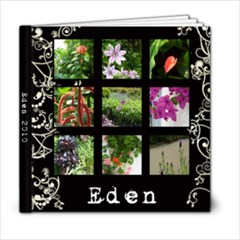 Black White Swirls Photo Book