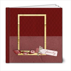 6x6 Family Album - Template