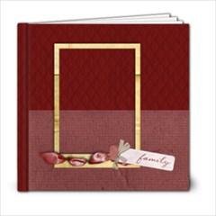 6x6 Family Album - template - 6x6 Photo Book (20 pages)