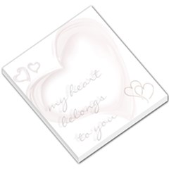 heart memo - Small Memo Pads