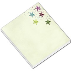 Memo Pad- flowers and glitter - Small Memo Pads Memo Pad- flowers and glitter - Small Memo Pads