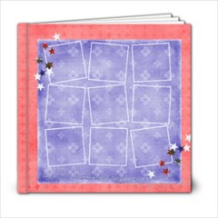 6x6 July Album, Red, White & Blue