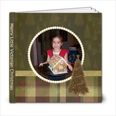A Merry Little Victorian Christmas Book - 6x6 Photo Book (20 pages)