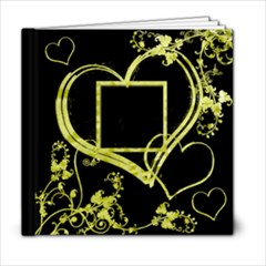 Black & Green Classic Album 6 X 6