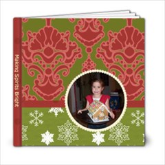 Making Spirits Bright 6x6 Christmas Book