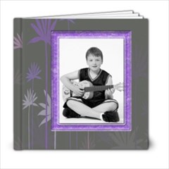 Purple Petals 6 x 6 Album - 6x6 Photo Book (20 pages) Purple Petals 6 x 6 Album - 6x6 Photo Book (20 pages)