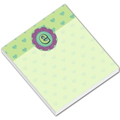 Heart E Monogram Memo - Small Memo Pads