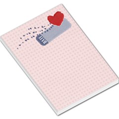 Large Memo Template- Hearts