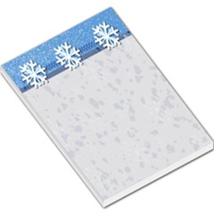 Winter Snowflakes Large Memo Template
