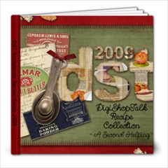DST Scrapbook Cookbook 1 - 8x8 Photo Book (39 pages)
