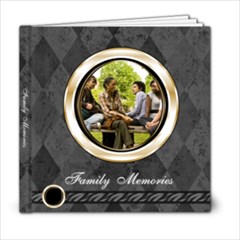 Classic Black Photo Book, 6x6
