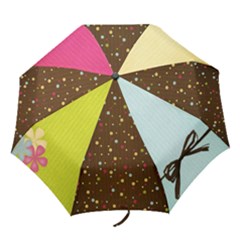 Polka Dot Umbrella - Folding Umbrella