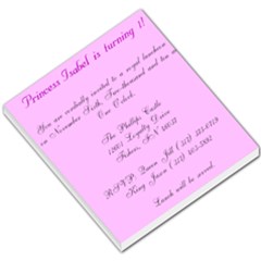 princess isabel - Small Memo Pads