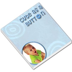 Cute as a button - MEMOPAD - Small Memo Pads