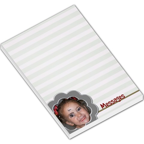 Messages Large Notepad By Amanda Bunn