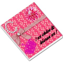 Lovely Pink Bow Memo Pad - Small Memo Pads