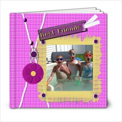 best friends 6x6 template book - 6x6 Photo Book (20 pages)