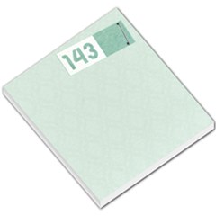 I love you- text message Memo Pad template - Small Memo Pads