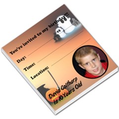 Davids Birthday - MEMOPAD - Small Memo Pads