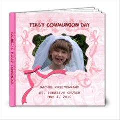 Rachel s First Communion - 6x6 Photo Book (20 pages)