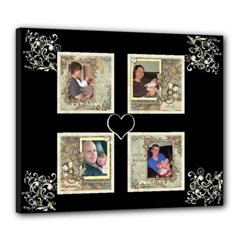 Baby Multiframe Canvas 20 X 24