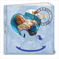 It s A Boy 8x8 Photo Book - 8x8 Photo Book (20 pages)