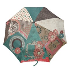 Flowers and Lace umbrella - Folding Umbrella