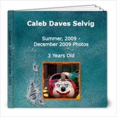 Caleb s 3-4 year old photos - 8x8 Photo Book (39 pages)