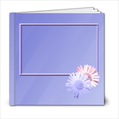 pink & lavender flowers - 6x6 Photo Book (20 pages)