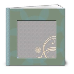 6x6 purple and blue album - 6x6 Photo Book (20 pages)
