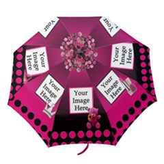 pink and rainy day - UMBRELLA - Folding Umbrella