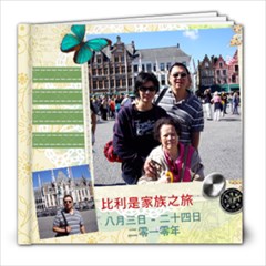 Europe Trip Aug3-24,2010 - 8x8 Photo Book (20 pages)