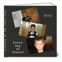 2010 First Day of School - 8x8 Photo Book (20 pages)