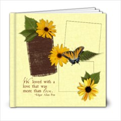 6x6 Secret Garden Album - 6x6 Photo Book (20 pages)