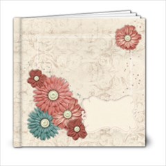 6x6 Floral Album
