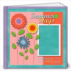 12x12 Flowers Album - 12x12 Photo Book (20 pages)